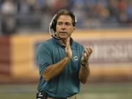 Saban seen during the NFL's Thanksgiving showcase in 2006 (Photo: Getty)